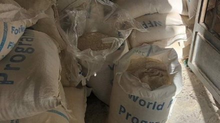  توزیع مواد غذایی فاسد توسط برنامه جهانی غذا این بار در شمال افغانستان