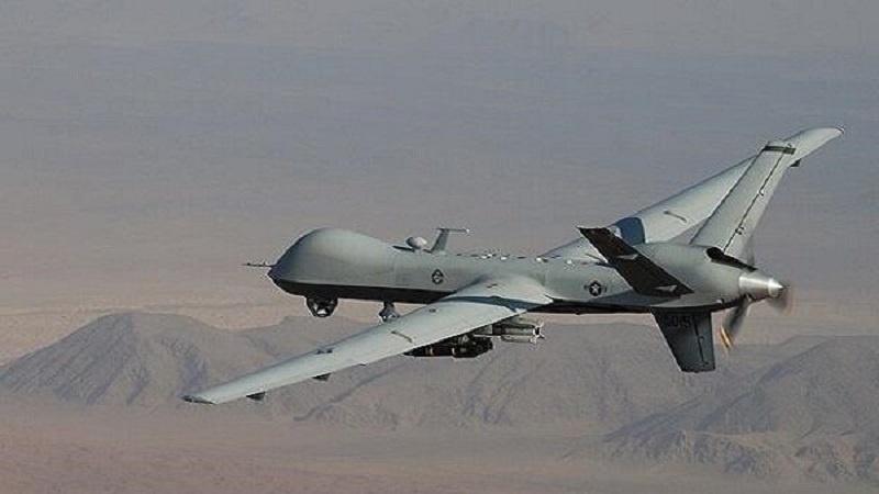 عراق و شام کے سرحدی علاقے پر ڈرون حملہ