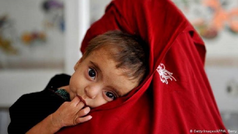 صلیب سرخ: سوءتغذیه کودکان در افغانستان افزایش یافته است