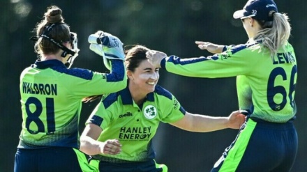 آئر لینڈ کی خواتین کرکٹ ٹیم نے تین میچوں کی سیریز جیت لی