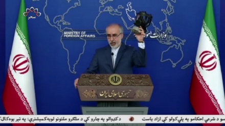 نشست مطبوعاتی سخنگوی وزارت امور خارجه ایران !