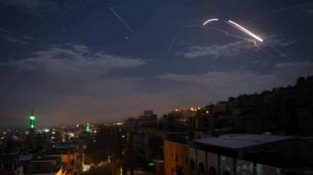  دمشق پراسرائیل کا میزائل حملہ ناکام