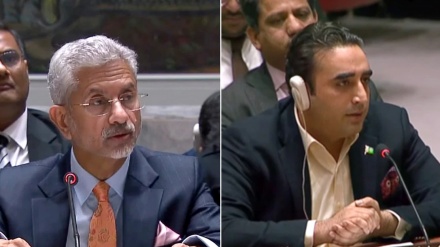 پاکستان اور ہندوستان کے وزرائے خارجہ کے درمیان مسئلہ کشمیر پر نوک جھونک +ویڈیو