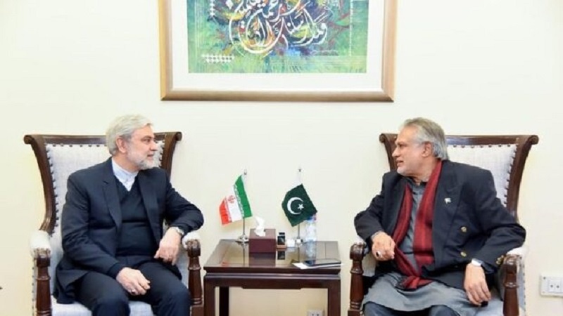 ایران و پاکستان تجارتی حجم بڑھانے پر آمادہ، سفیر ایران اور پاکسانی وزیر کی ملاقات 