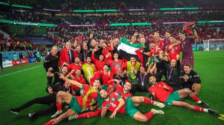 فیفا ورلڈ کپ کی قطار سیمی فائنل کو پہنچی، مراکش کی جیت سے سبھی حیران، فلسطین خوش