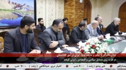 دیدار ملابرادر با سفیر و نماینده ویژه ایران در امور افغانستان!