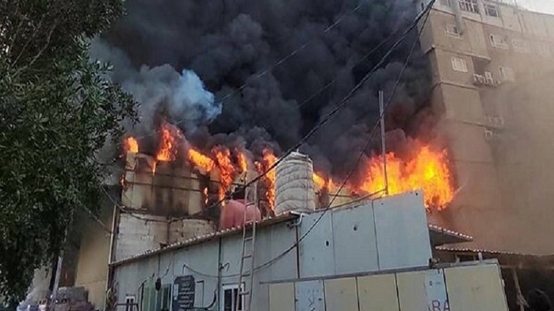 Agirpêketineke mezin li navenda bajarê Kerbelaya Muella qewimî