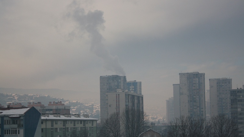 Zagađen zrak okovao Sarajevo, Beograd, Skoplje i Prištinu