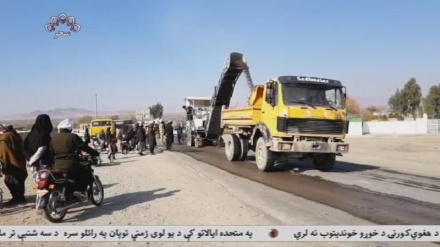 بازسازی سرک قندهار هرات