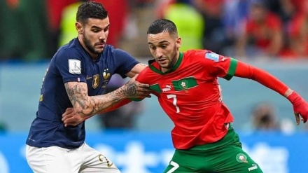 قطر ٢٠٢٢د فوټبال نړیوال جام؛ فرانسې له مراکش وګټله.