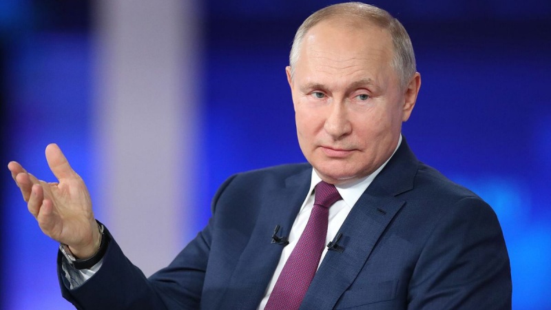  روس کے صدر نے کس کے کہنے پر جنگ بندی کی تجویز پیش کی