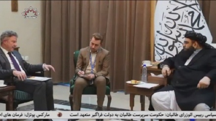 دیدار معاون سیاسی طالبان با معاون یوناما