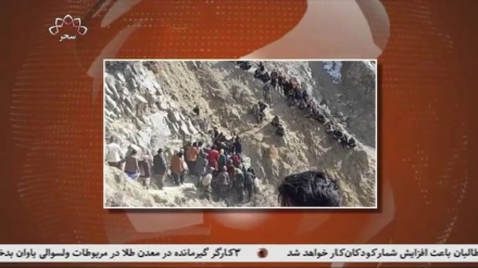 پایان عملیات نجات کارگران بند مانده در معدن در ولایت بدخشان