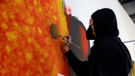 نمایشگاه هنرمندان افغان در مشهد 