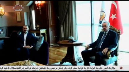 وزیر امور خارجه ایران در ترکیه!