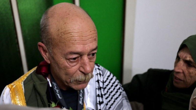 فلسطینی قیدی 40 سال بعد صیہونی حکومت کی جیل سے رہا 