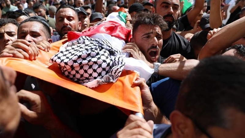 صیہونیوں کی بربریت جاری، ایک اور فلسطینی شہید 