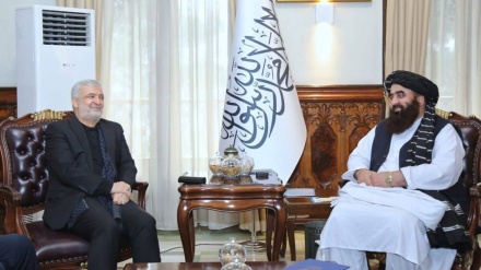 ایرانی سفیر کی طالبان وزیرخارجہ سے ملاقات  