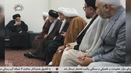 دیدار ایت اله سیستانی با هیاتی از شورای علمای شیعه