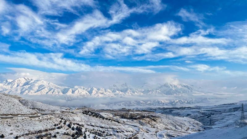 Zimski pejzaž Taleghana