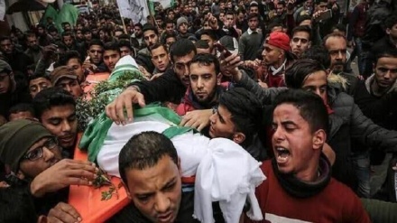 نابلس میں فلسطینی نوجوان کی شہادت