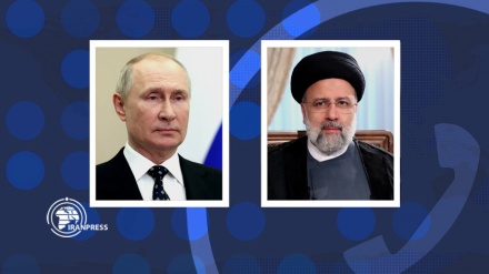 ایران اور روس کے سربراہوں کی ٹیلی فونک گفتگو