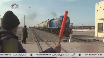 توافق راه اهن ازبکستان و افغانستان