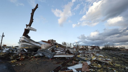 امریکی ریاست آلاباما میں ٹارنیڈو کی تباہی، ہنگامی حالت کا اعلان