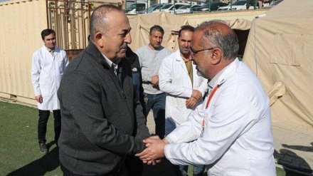  Ministri i Jashtëm turk falënderon qeverinë dhe kombin iranian për ndihmën pas tërmetit