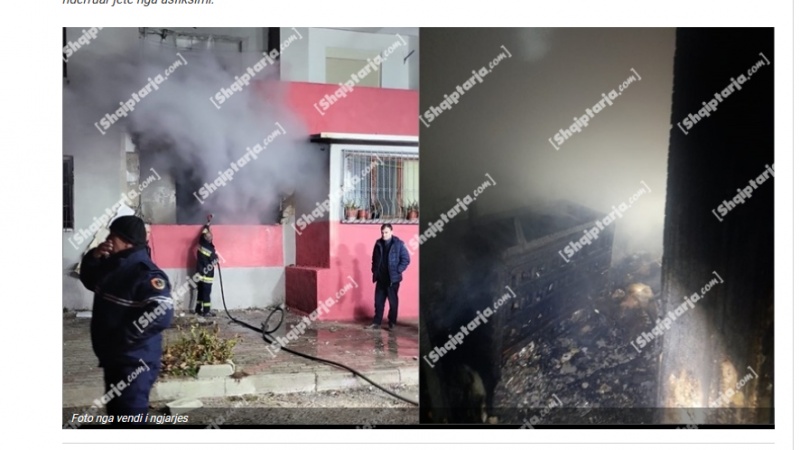 Merr flakë banesa në Çorovodë, ndërron jetë 66-vjeçari prej asfiksimit