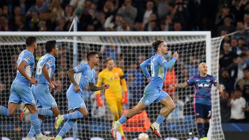 Lîga Qaremanên Ewrûpayê; Manchester City 1 Leipzig 1