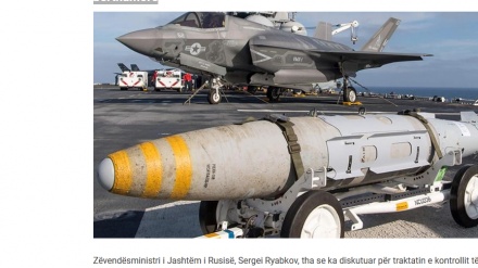  Rusia thotë se ka biseduar me SHBA-në për traktatin e armëve bërthamore 