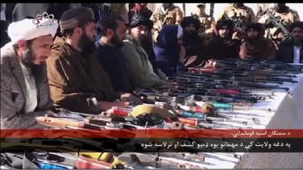 په سمنګان ولایت کې د وسلو ډيپو کشف شوې