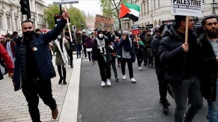 فلسطین آزاد ہو کر رہے گا، برطانیہ میں عالمی یوم القدس ریلی