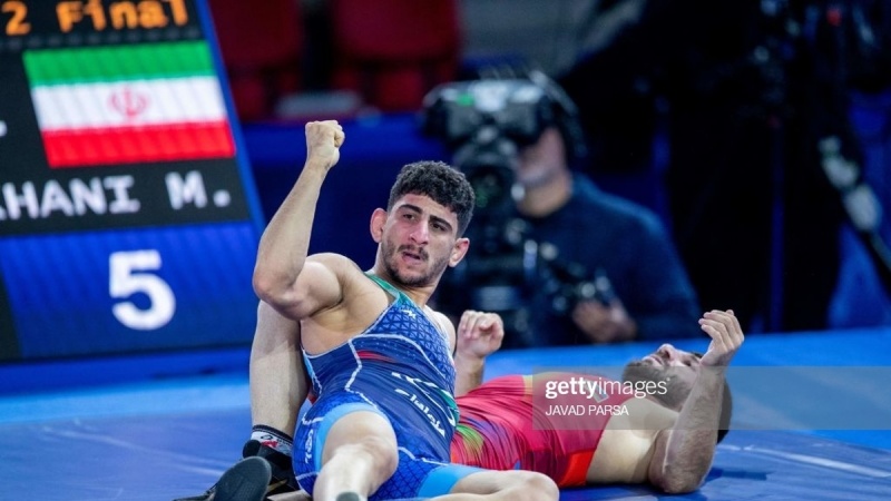 Pêşbirkên Guleşta Ferengî yên Misrê; Guleşkirên îranî 2 mîdalên zêr bi dest xistin