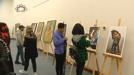 آثار هنرمندان افغان در نمایشگاه هم خانه 2 در تهران