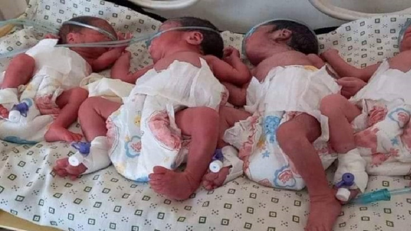 فاریاب: یوې مور ۴ ماشومان زېږولي