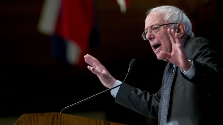 سەندرز: ئەمریکا هاوبەشی رژیمی زایۆنییە لە شەڕی غەززەدا