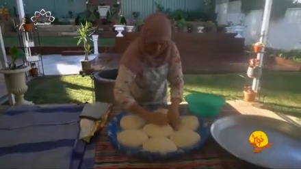 نان پنجه کشی افغانستان چگونه پخته می شود؟