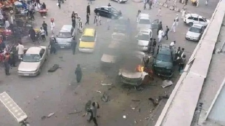 حمله انتحاری در چهارراهی ملک اصغر کابل