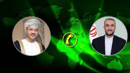 ایران اور عمان کے وزرائے خارجہ کی ٹیلی فونک گفتگو، باہمی دلچسپی کے امور پر تبادلۂ خیال