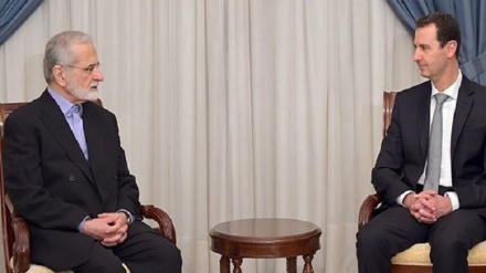 کمال خرازی کی بشار اسد سے ملاقات