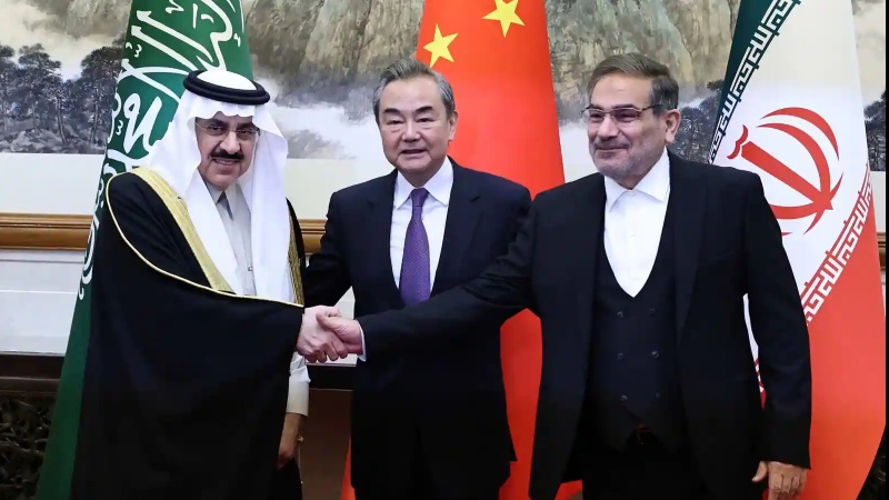 ایران سعودی عرب معاہدے پر دنیا کا مثبت ردعمل، صیہونی حکومت پر خوف طاری