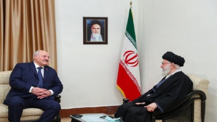 بیلاروس کے صدر کی رہبرانقلاب اسلامی سے ملاقات 