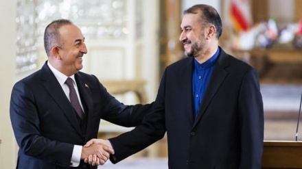 ایران اور ترکیہ کے وزراء خارجہ کی انقرہ میں ملاقات