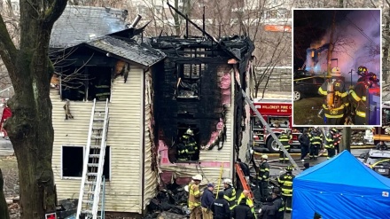 نیویارک؛ مکان میں آتش زدگی، دو بچوں سمیت 5 کی موت