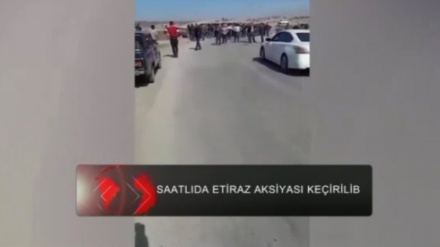 Saatlıda susuz qalan əhali polis qəddarlığına məruz qalıb