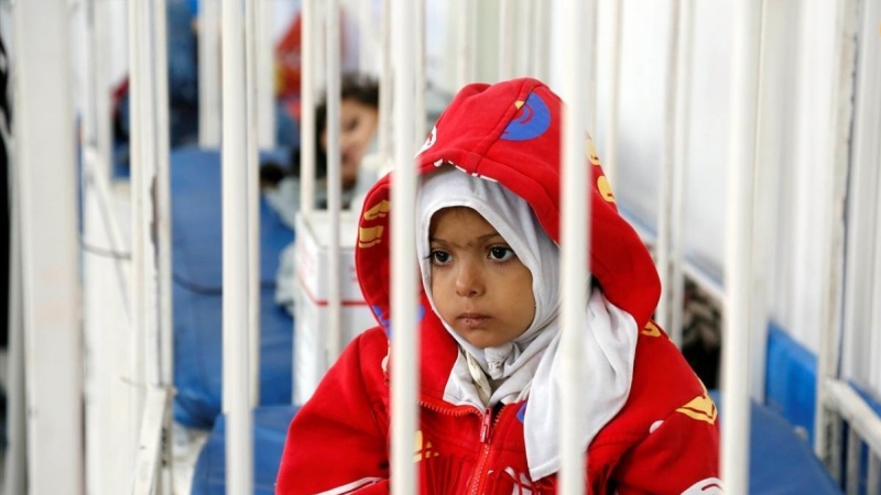 UNICEF’ê derbarê tûşbûna nîv milyon zarokên yemenî bi nexweşiya bedxwarekiyê hişyarî da