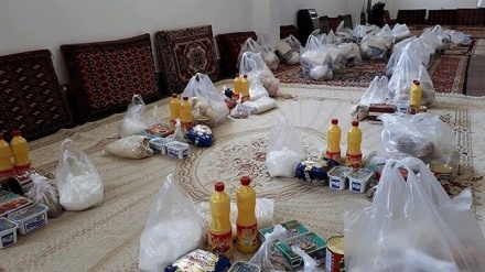 توزیع کمک های غذایی برای 500 خانواده در زابل 