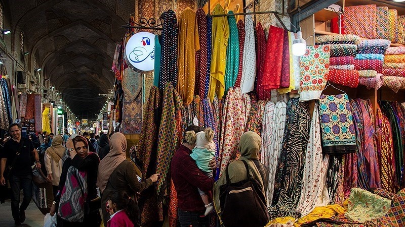 Vakil bazar u Širazu posljednjih dana godine